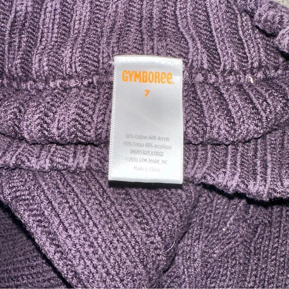 Charming Gymboree sweater dress with buttons size 7 cable knit
